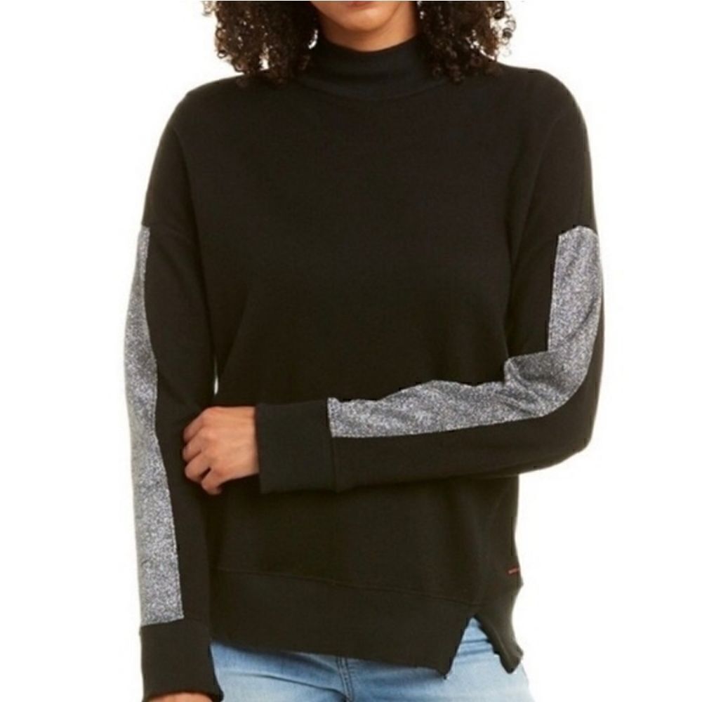n: Philanthropy Long Sleeve Mock Neck Sweater Medium